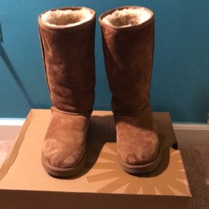 Authentic Ugg Classic Tall Chestnut boots